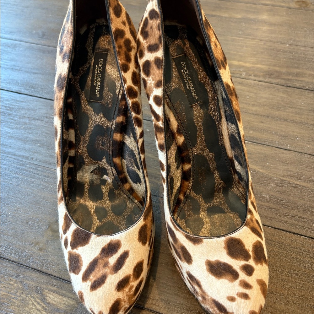 Dolce & Gabbana Brown Heeled Shoes